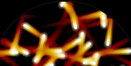 html5 particles fire trails